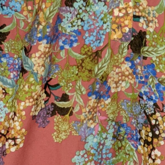 GLAM Floral Print Top - Size M - EUC - Picture 2 of 8